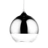 Lampa sufitowa w kształcie kuli - lampa wisząca z chromowanym metalem - 40cm - Speculum image 7