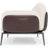 Sofa dwuosobowa - Tapicerka z tkaniny bouclé - Vandan image 7