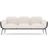 Sofa trzyosobowa - Tapicerka z tkaniny bouclé - Vandan image 7