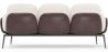 Sofa trzyosobowa - Tapicerka z tkaniny bouclé - Vandan image 7