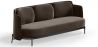 Sofa trzyosobowa - Tapicerka z aksamitu - Terron image 7