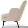 Fotel Designerski Tapicerowany w Aksamicie Styl Współczesny - Hanneh image 7