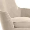 Fotel Designerski Tapicerowany w Aksamicie Styl Współczesny - Hanneh image 7