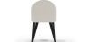 Krzesło do jadalni - Obite tkaniną Bouclé - Grata image 7