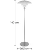 Lampa podłogowa - Lampa do salonu - Liam image 7