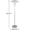 Lampa podłogowa - Lampa do salonu - Liam image 7