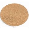 Okrągły dywan z juty - Boho Bali - 120 CM - Kavya image 7