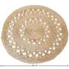 Okrągły dywan z juty - Boho Bali - 120 CM - Ilya image 7