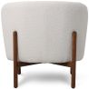 Fauteuil in Bouclé-stof en hout - Brina image 7