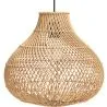 Lampa sufitowa z rattanu - Lampa wisząca boho Bali - Wayan image 7