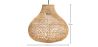 Lampa sufitowa z rattanu - Lampa wisząca boho Bali - Wayan image 7