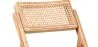Składany drewniany krzesło jadalniane z rattanu - Umbra image 7