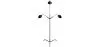 Lampa podłogowa - Lampa do salonu - 3 ramiona - Giorge image 7