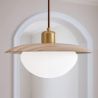 Lampa Wisząca na Suficie - Drewno - Quinci image 7