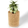 Okrągła donica podłogowa – styl boho – 46 cm – Laers image 7