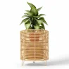 Okrągły Doniczka podłogowa - Styl Boho - 28 CM - Laers image 7