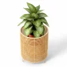 Okrągły Doniczka podłogowa - Styl Boho - 28 CM - Laers image 7