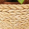Okrągły Doniczka podłogowa - Styl Boho - 46 CM - Firna image 7