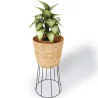 Okrągły Doniczka podłogowa - Styl Boho - 65 CM - Firna image 7