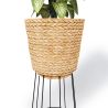 Okrągły Doniczka podłogowa - Styl Boho - 65 CM - Firna image 7