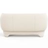 Sofa 2/3 Miejscowe - Tapicerowane w Tkaninę Bouclé - Magnolia image 7