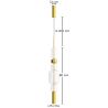 Wisząca lampa designerska - LED - Berat image 7