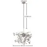 Lampa Wisząca ze Stali - Flora image 7