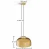 Lampa Wisząca ze Szkła Kryształowego - Nowoczesny Design - Grenda image 7