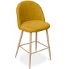 Stołek tapicerowany tkaniną - Scandinavian Design - 66cm - Evelyne image 7