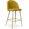 Stołek tapicerowany tkaniną - Scandinavian Design - 66cm - Evelyne image 7