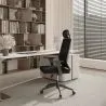 Ergonomiczne krzesło biurowe z kołami i podłokietnikami - Pebbles image 7