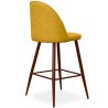 Stołek tapicerowany tkaniną - Skandynawski design - 66cm- Evelyne image 7