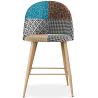 Patchworkowy stołek tapicerowany - styl skandynawski - 66cm -  Evelyne image 7
