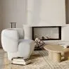 Tapicerowany Fotel - Fotel z Materiału Bouclé - Magnolia image 7