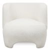Tapicerowany Fotel - Fotel z Materiału Bouclé - Magnolia image 7