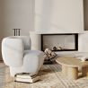 Tapicerowany Fotel - Fotel z Materiału Bouclé - Magnolia image 7