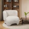 Tapicerowany Fotel - Fotel z Materiału Bouclé - Magnolia image 7