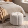 Okrągły Puf Tapicerowany w Materiał Bouclé - Posera image 7