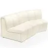 Modułowa Sofa - Tapicerowana w Bouclé - 2 Moduły - Herridon image 7