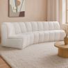 Modułowa Sofa - Tapicerowana w Bouclé - 3 Moduły - Herridon II image 7