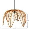 Lampa Sufitowa z Ratana - Styl Boho Bali - Cardenia image 7