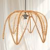 Lampa Sufitowa z Ratana - Styl Boho Bali - Cardenia image 7