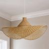 Lampa Sufitowa z Ratana - Styl Boho Bali - Sona image 7