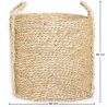Kosz z Naturalnych Włókien z Uchwytami - 30x30CM - Taral image 7
