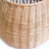 Kosz rattanowy z uchwytem - 33x22CM - Vernu image 7