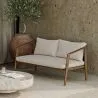 Sofa zewnętrzne z drewna tekowego - 140 CM - Bamas image 7