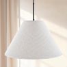 Wisząca Lampa Sufitowa z Beżowym Abażurem - Fula image 7