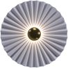 Lampa Ścienna Aplikacja Kwiat w Białym i Złotym Metalu - 30CM image 7