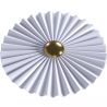 Lampa Ścienna Aplikacja Kwiat w Białym i Złotym Metalu - 30CM image 7