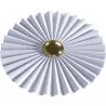Lampa Ścienna Aplikacja Kwiat w Białym i Złotym Metalu - 30CM image 7